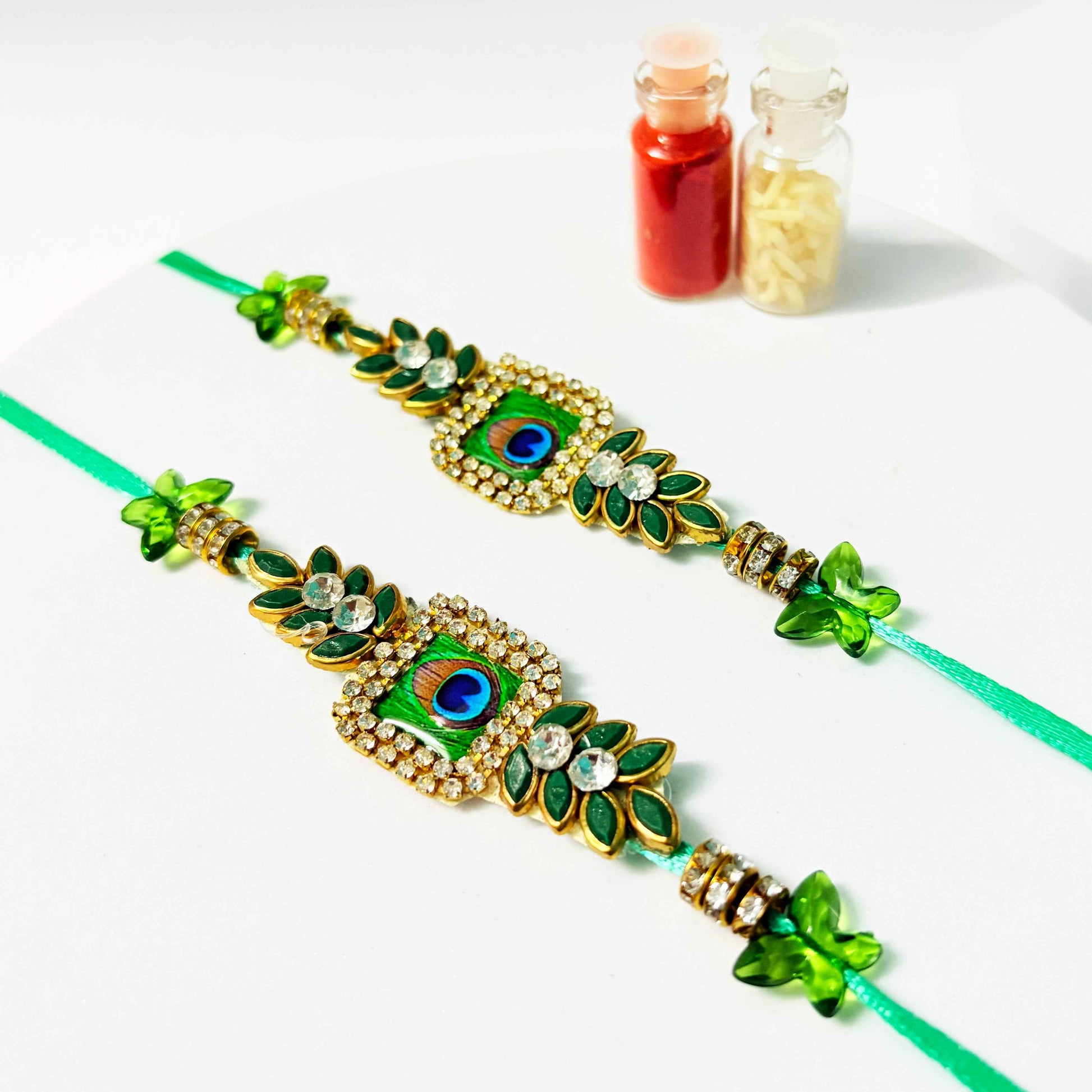 Premium Designer Rakhi Set – 2 Rakhis for a Stylish Celebration