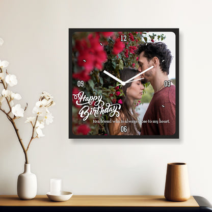 Designer Wall Clock – Personalized with Your Special Moments